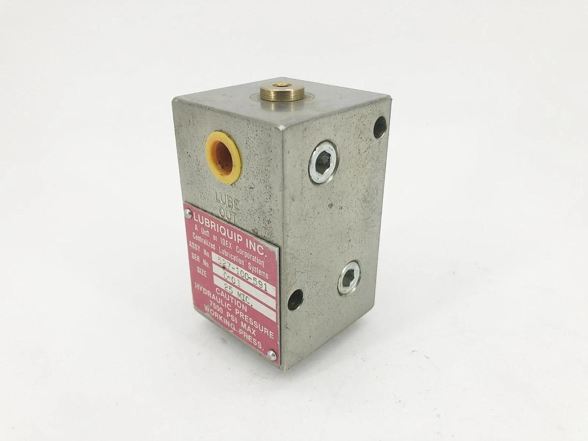 New Lubriquip 527-100-591 Inline High Pressure Filter 25 Mic.