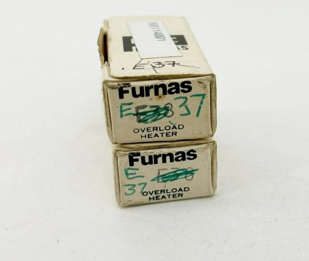 Lot of 2 New Furnas E37 Overload Relay Thermal Units