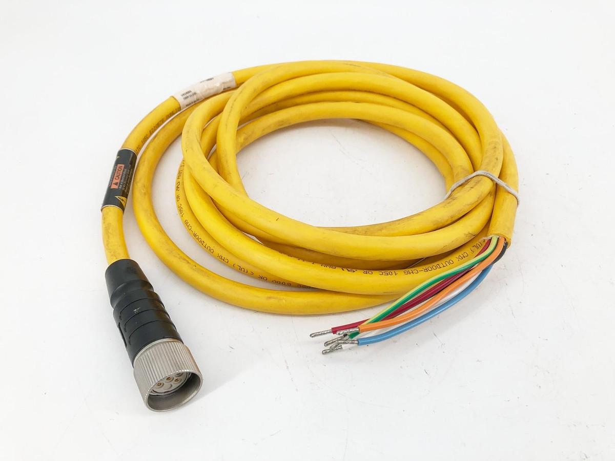 New Turck CKMV 64-078-4 PowerFast Cordset M23 Straight Female UX14065 - No Box