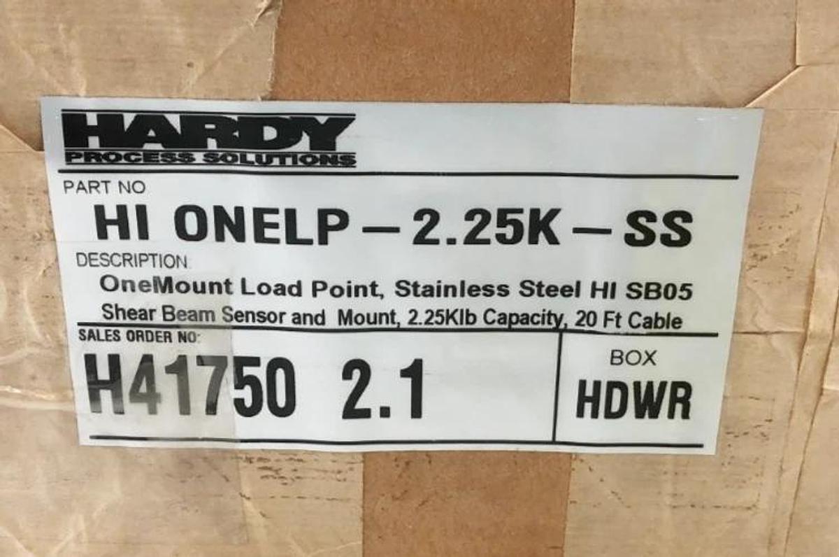 New Hardy HI ONELP-2.25K-SS OneMount Load Point Stainless HI SB05