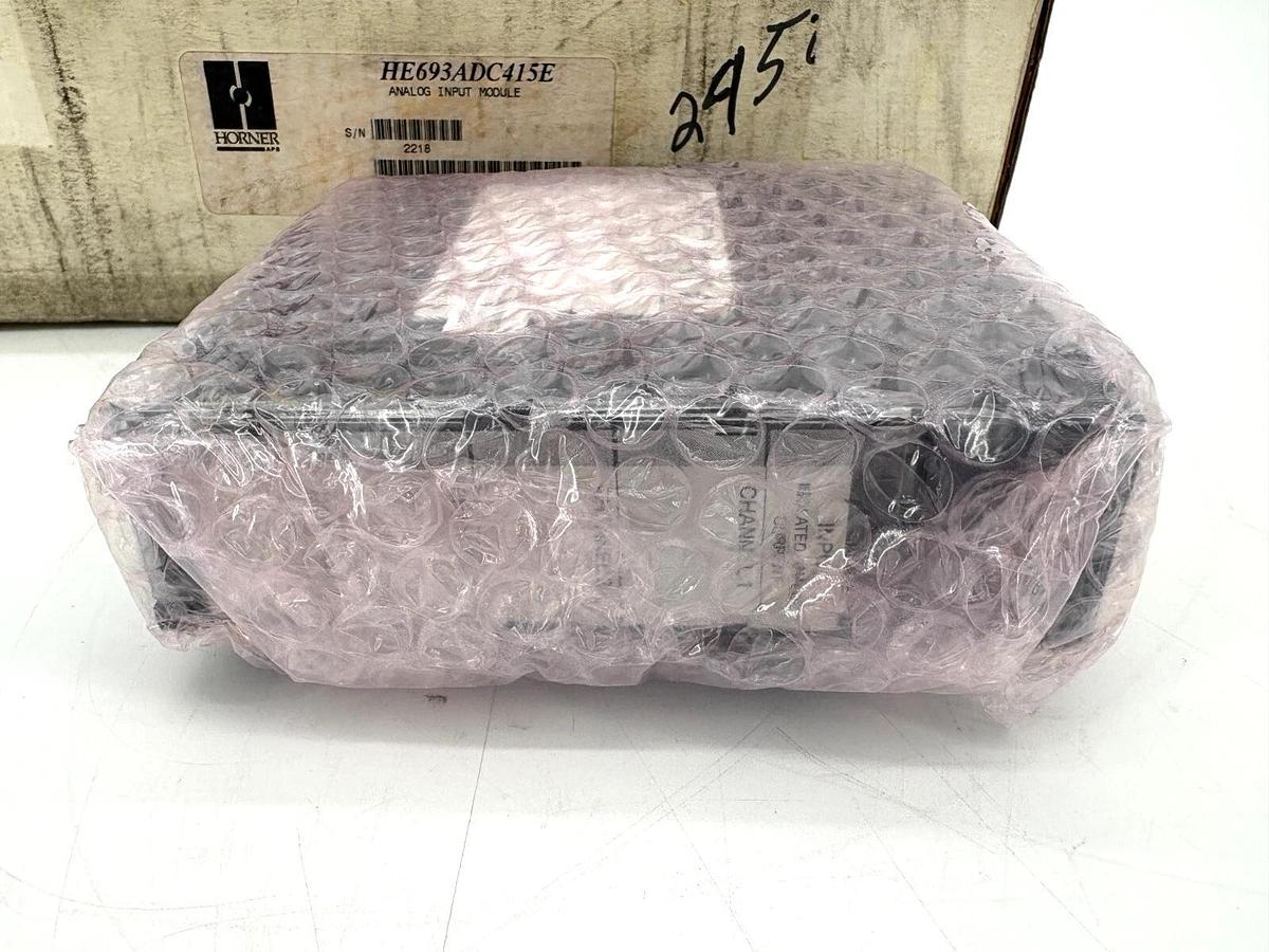 New Horner Electric HE693ADC415E Isolated Analog Current Input Module