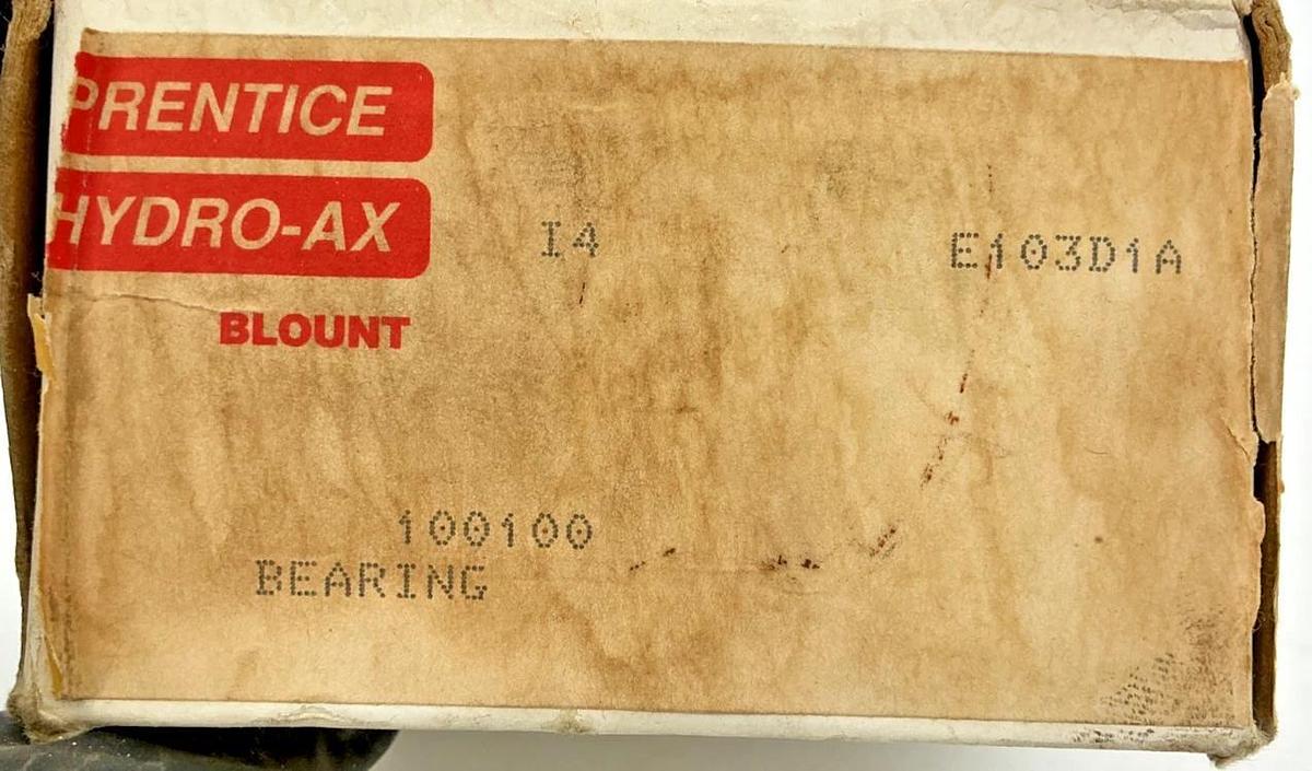 New Prentice 100100 Bearing Prentice Hydro-Ax Bushing
