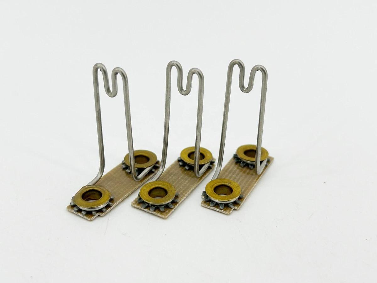 New Lot of 3 General Electric C526A Thermal Overload Element Relay- No Box