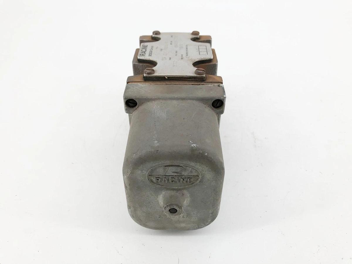 Used Racine FD4-DTKS-102S-70 Solenoid Valve 3000psi 115V/60Hz