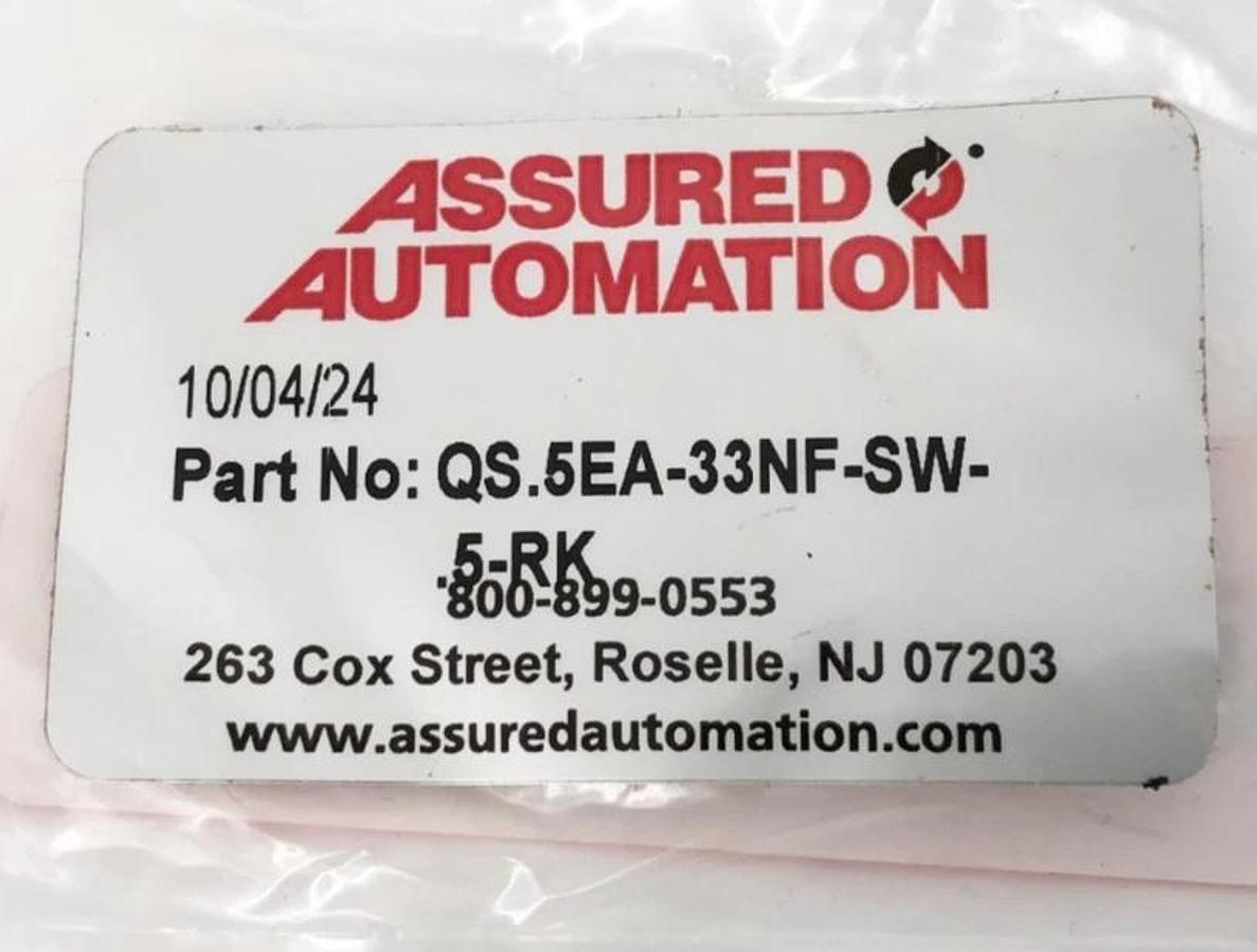 New Assured Automation QS.5EA-33NF-SW-.5-RK Repair Kit