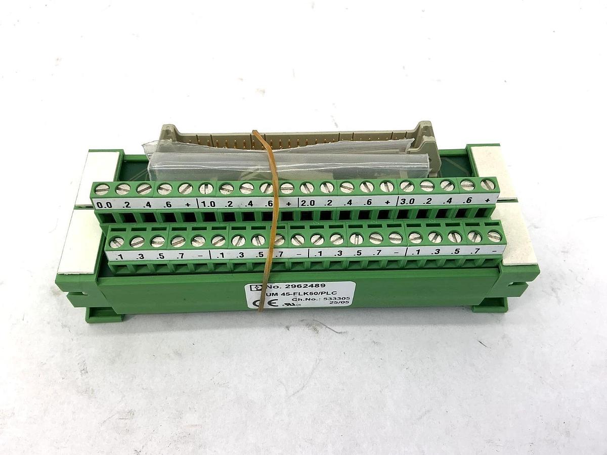 New Phoenix Contact UM-45-FLK50/PLC Interface Module 2962489