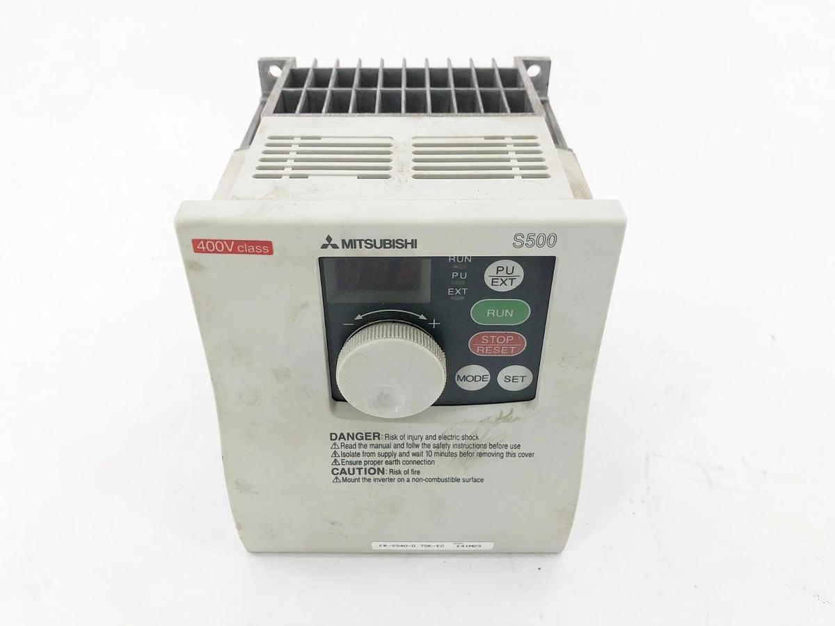Used Mitsubishi FR-S540-0.75K-EC Inverter Drive 0.75kW 380/480VAC