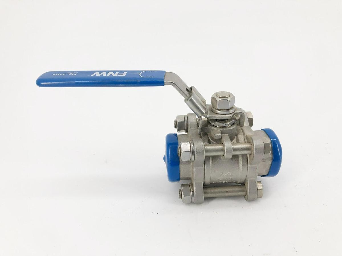 New FNW FNW310ASWF Stainless Steel 3/4" Ball Valve 150WSP CF8M 1000 CWP
