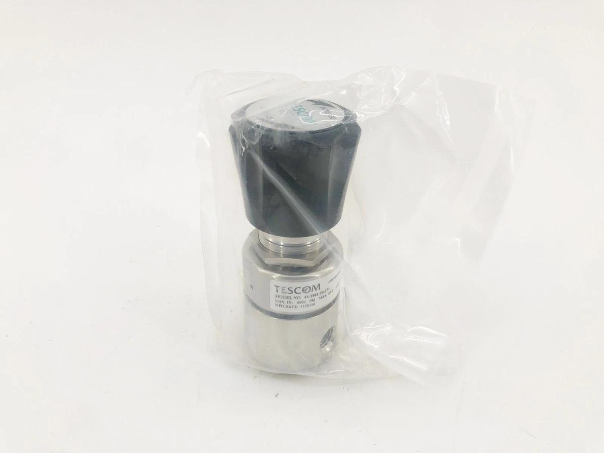 New Tescom 44-1861-24-171 Pressure Reducing Regulator 0-1500 PSIG 1/4" NPTF