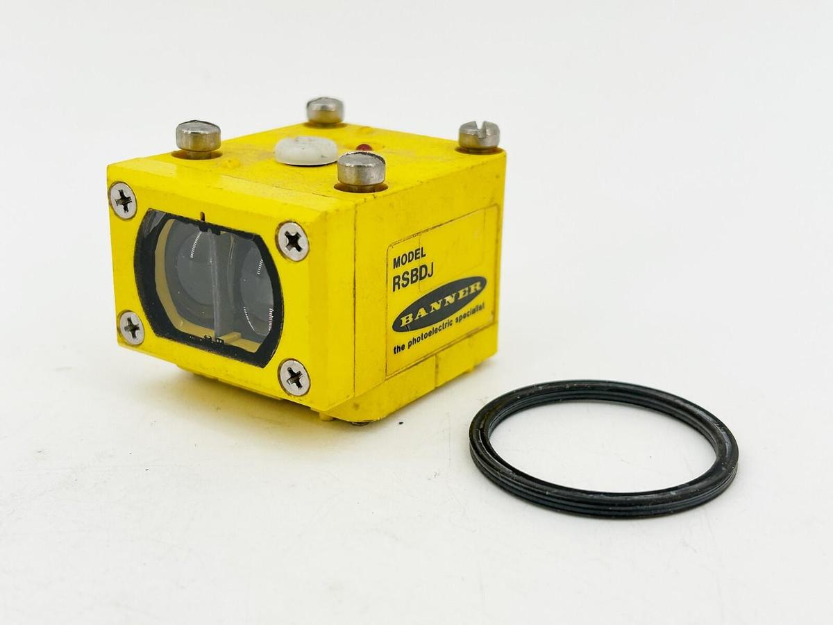 Used Banner Engineering RSBDJ Photoelectric Sensor Scanning Head Infrared