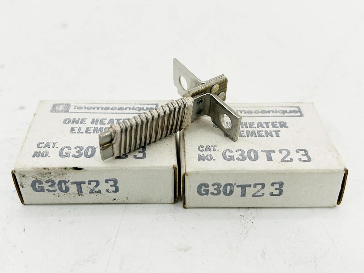 New Lot of 2 Telemecanique G30T23 Heater Element Overload Relay