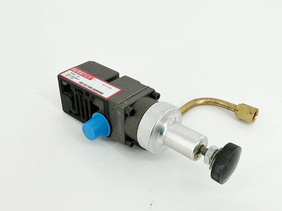 New Numatics 081RS100J000000 Pressure Regulator 10-30PSIG