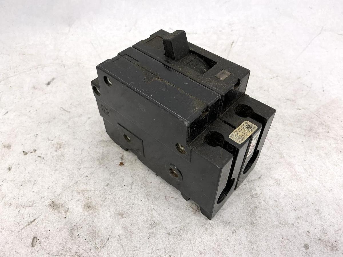Used Square D EH24060 Circuit Breaker Type EH4 2-Pole 60A 277/480VAC