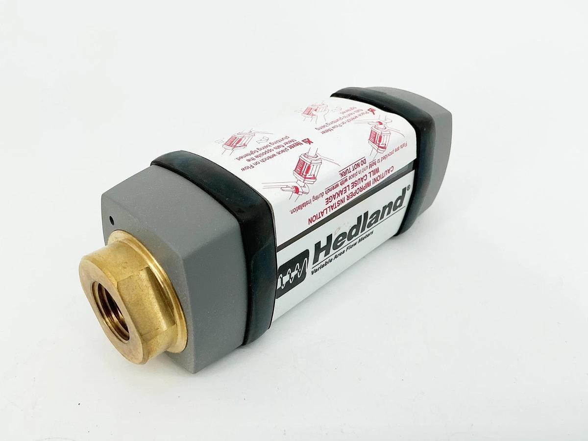 New Hedland H605B-002 Flow Meter .02-2GPM 3500PSI 241Bar 1/2NPT