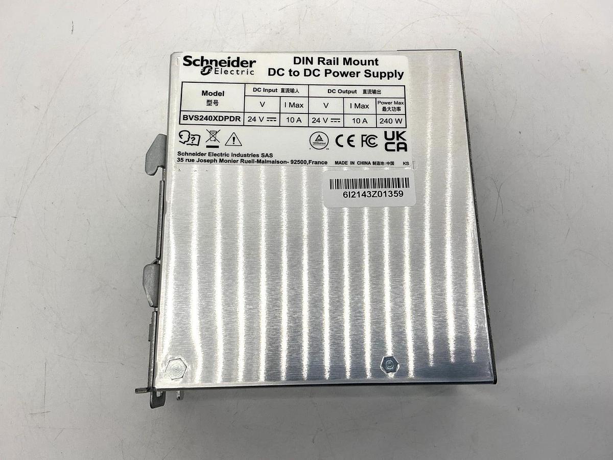 New Schneider Electric BVS240XDPDR Easy UPS Power Supply 24VDC-DC 10A