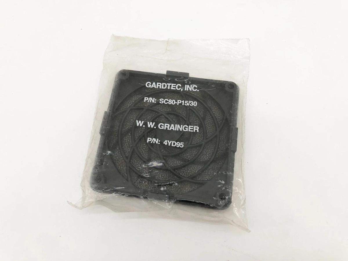 Lot of 10 New Gardtec SC80-P15/30 Fan Filter Assemblies 80mm 4YD95 - No Box