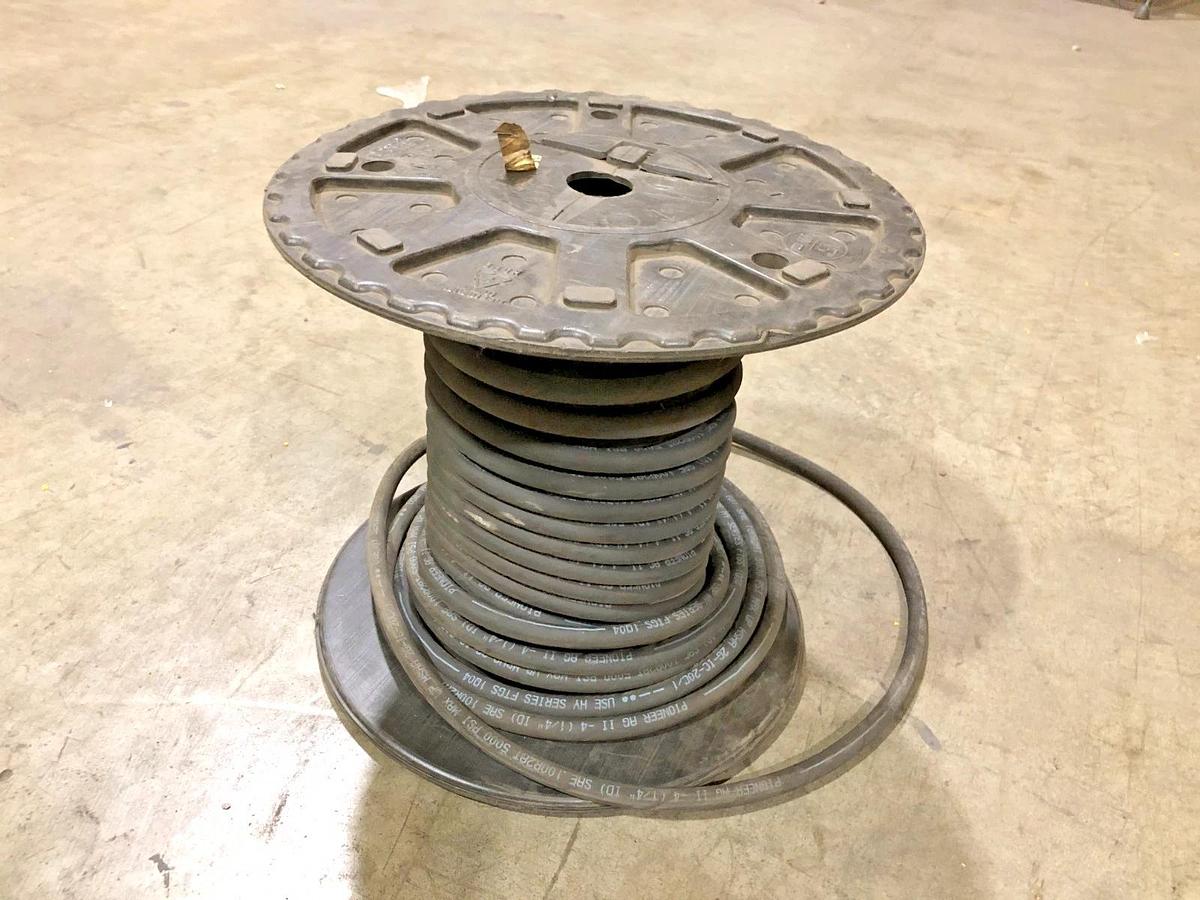 New Pioneer AG2-4 Hydraulic Hose 1/4" ID 5000psi MSHA 2G-IC-20C/1 25lb Reel