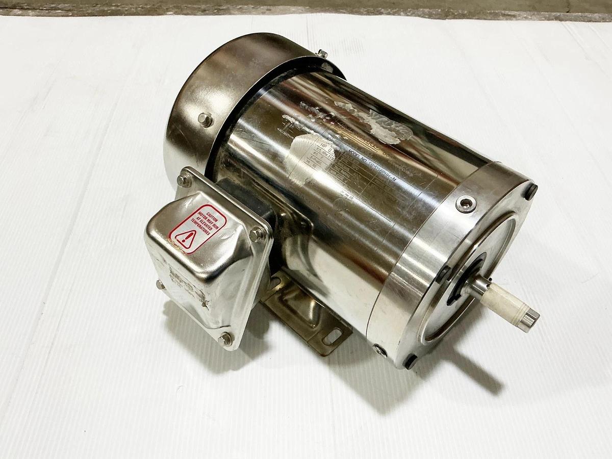 New Sterling SBY056PHH-M Electric Motor 0.5HP 1150RPM 575V 3PH 56C Frame