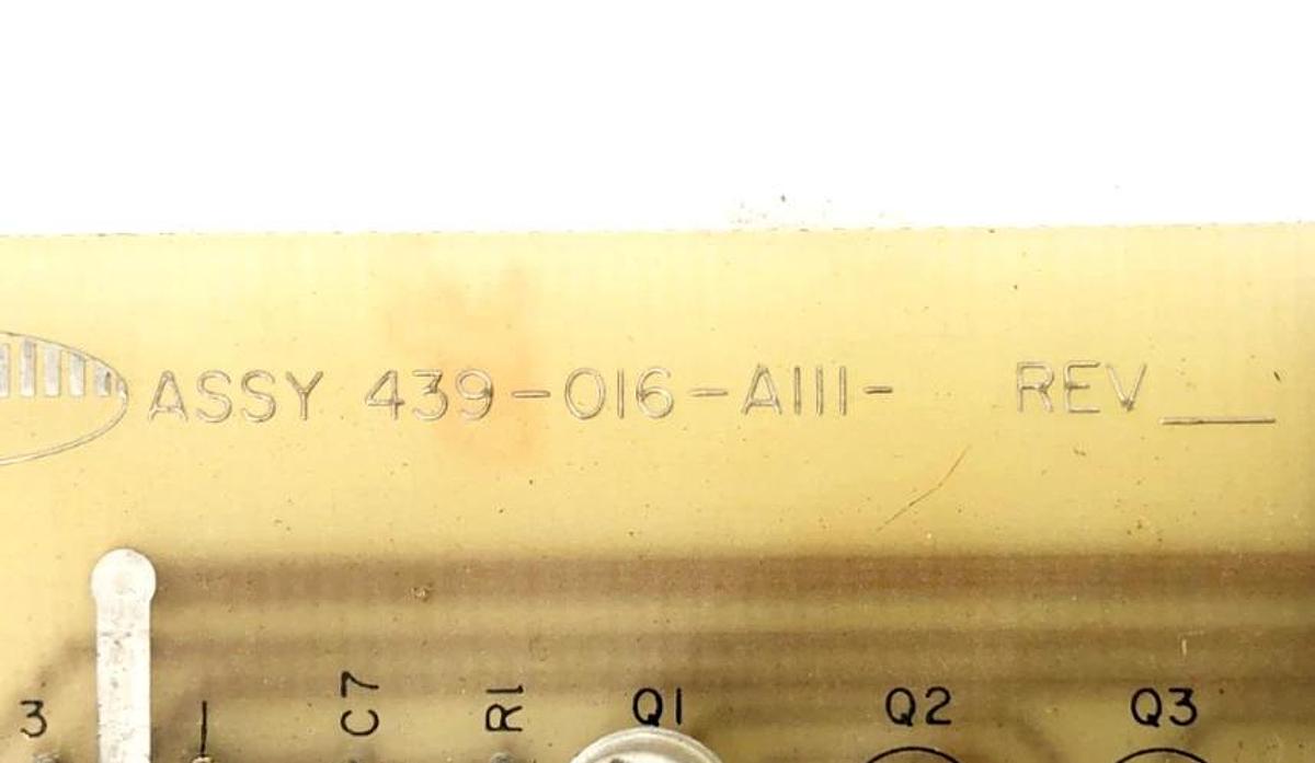 Used Wabash 439-016-A111-5 Rev C Printed Circuit Board PCB