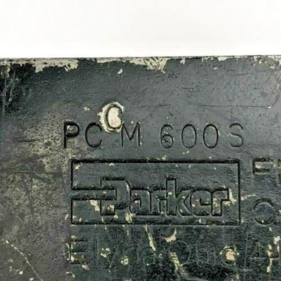 Used Parker PCCM600S Hydraulic Flow Control Valve 3000 PSI