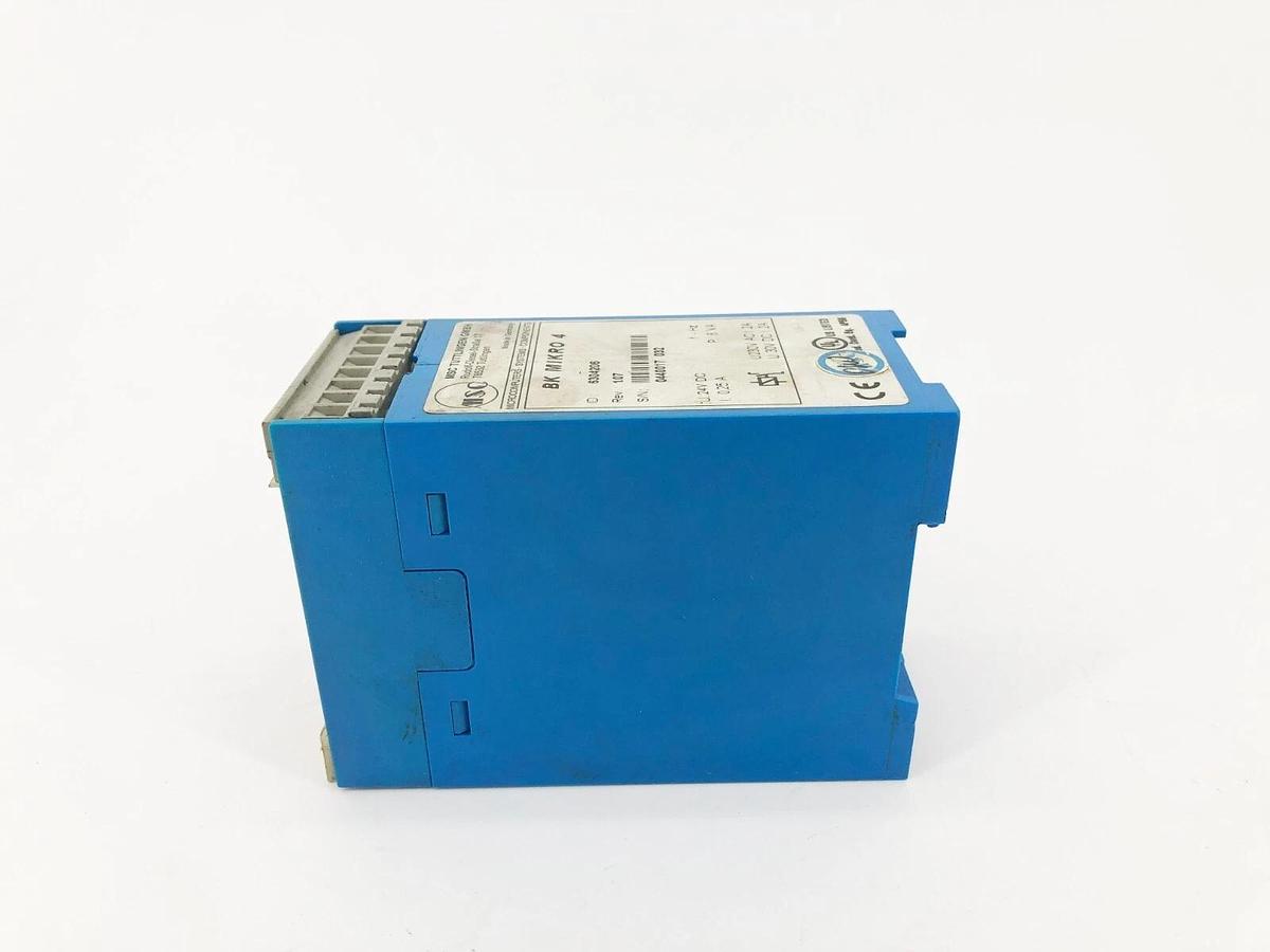 Used BK Micro 4 Controller Unit 24VDC 6304206 Rev. 1.07