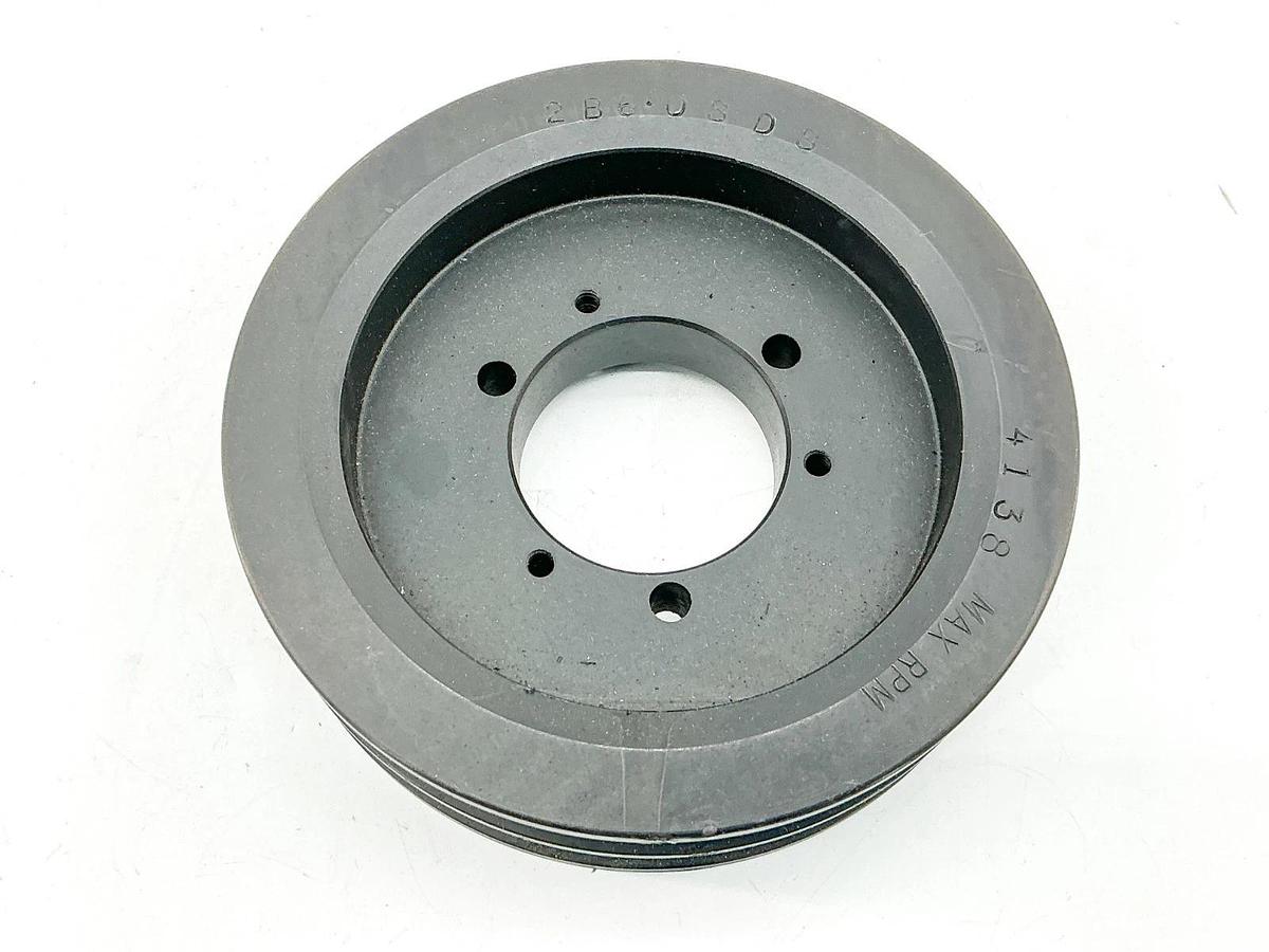 New Martin 2-B-60-SDS Bushing Bore V-Belt Pulley 2 Groove 6" OD