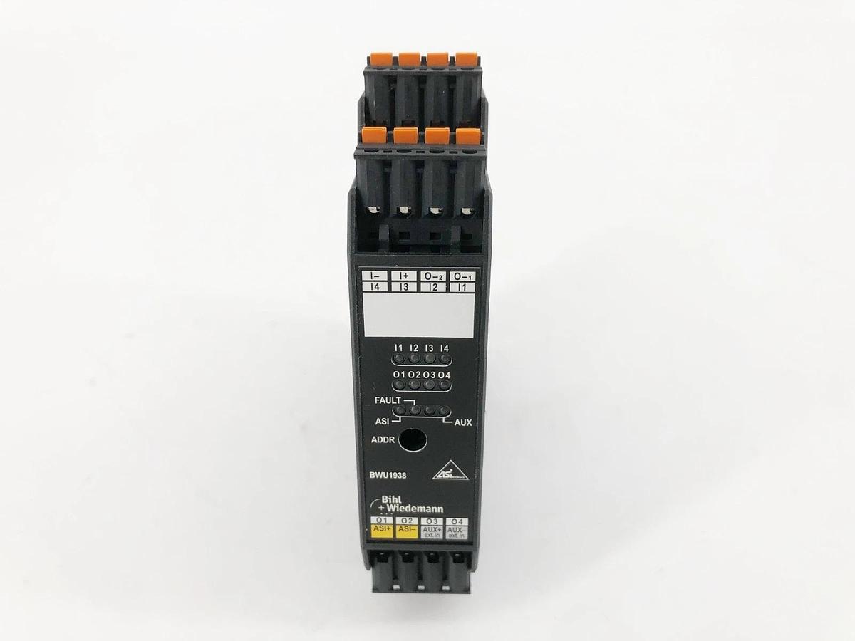 New Bihl+Weidemann BWU1938-NTP ASi Digital 4I/4O Module IP20 22.5mm 19383