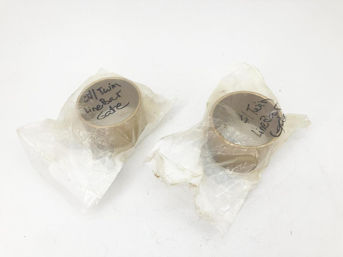 Lot of 2 New Oilite AA2702-05B Brass Bushings 2.5050 x 2.7540 x 2