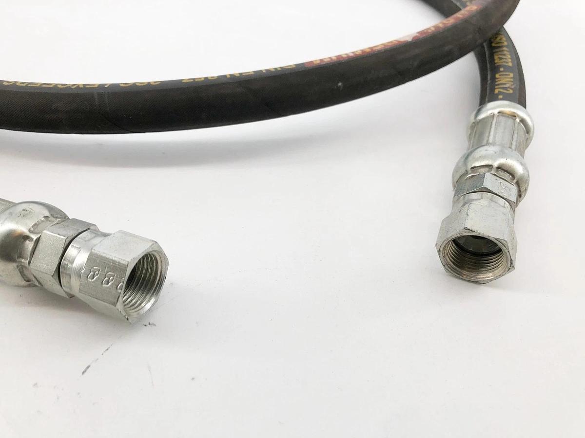 New Balflex DIN EN 857-2SC Hose SAE 100R16 DN12 1/2" 4000psi 98" L - No Box