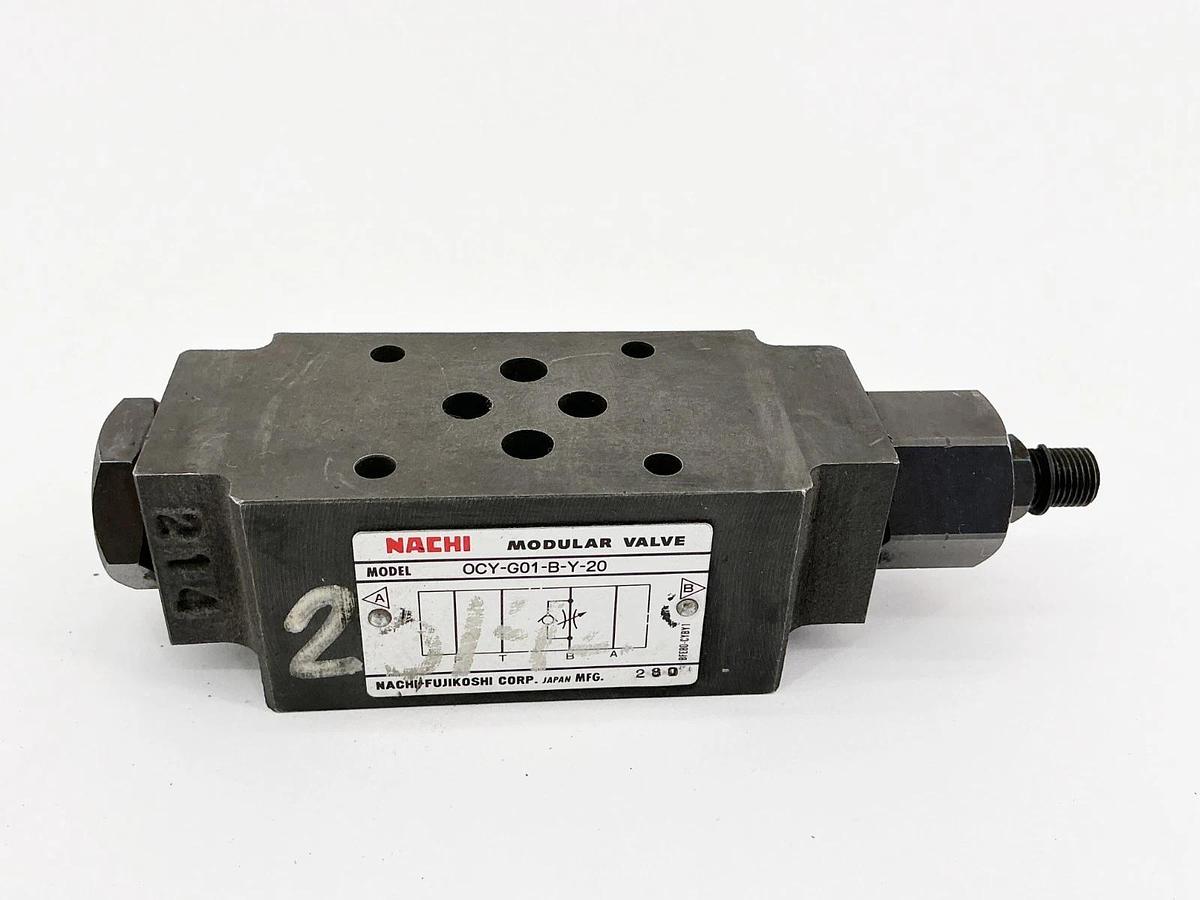 Used Nachi OCY-G01-B-Y-20 Modular Check Valve