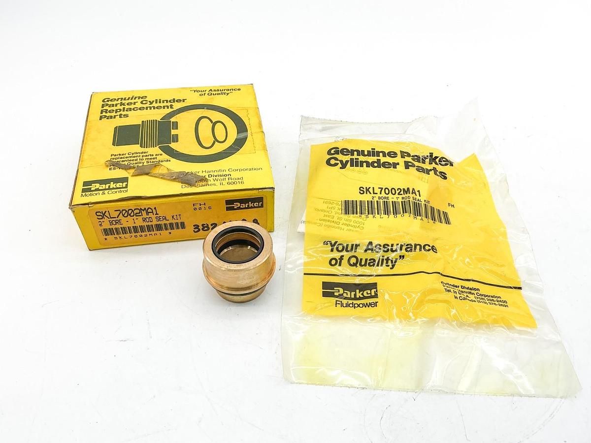 New Parker SKL7002MA1 2" Bore 1" Rod Seal Kit