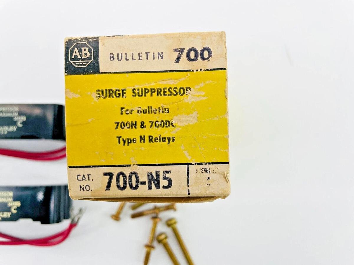 Lot of 2 New Allen Bradley 700-N5 Surge Suppressor 150V Type N Relays Ser C