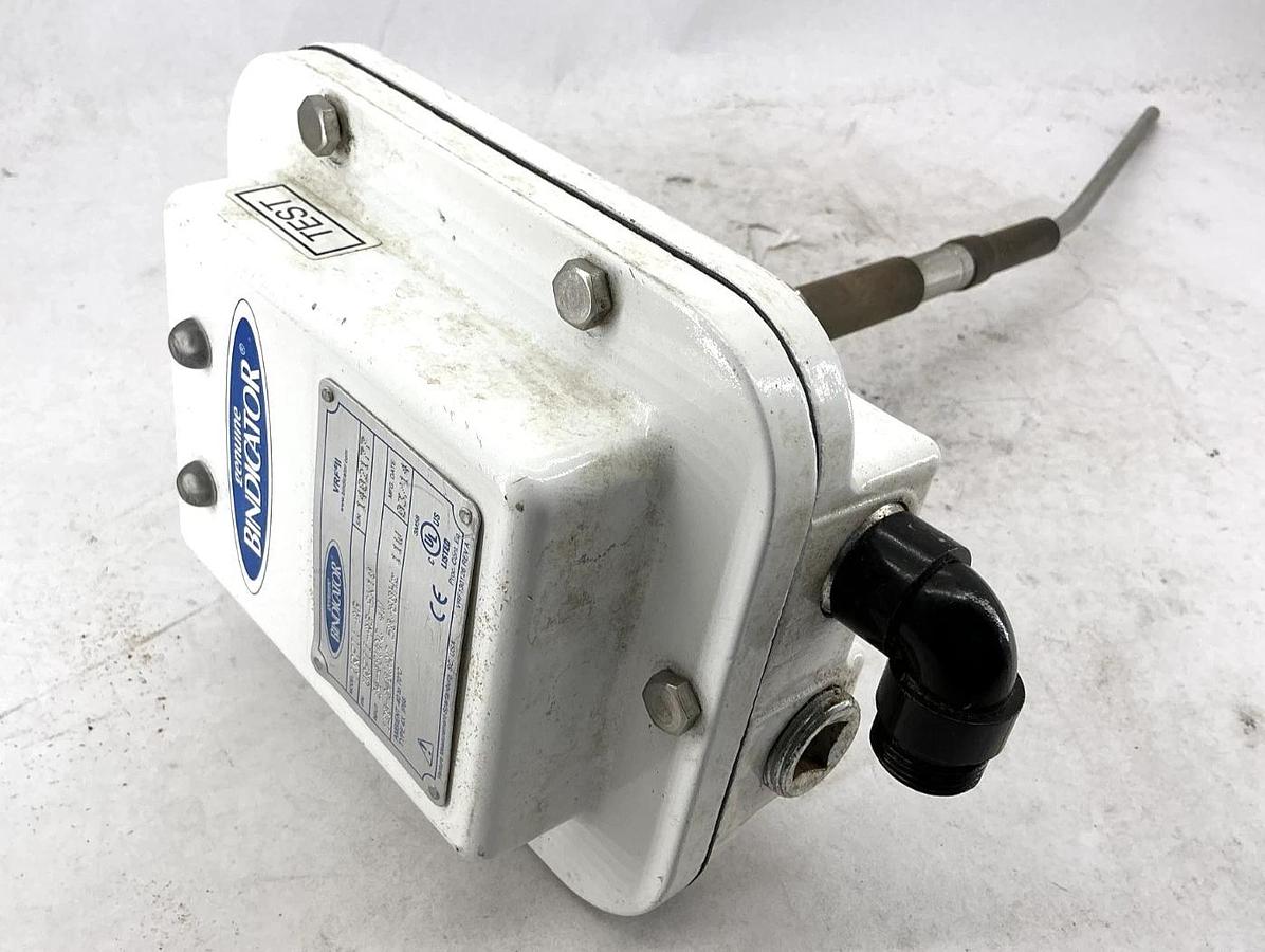 Used Bindicator VRFII-AG-SX10 Point Level Measurement 5-Pin 11W 120/240VAC VRFII-AG