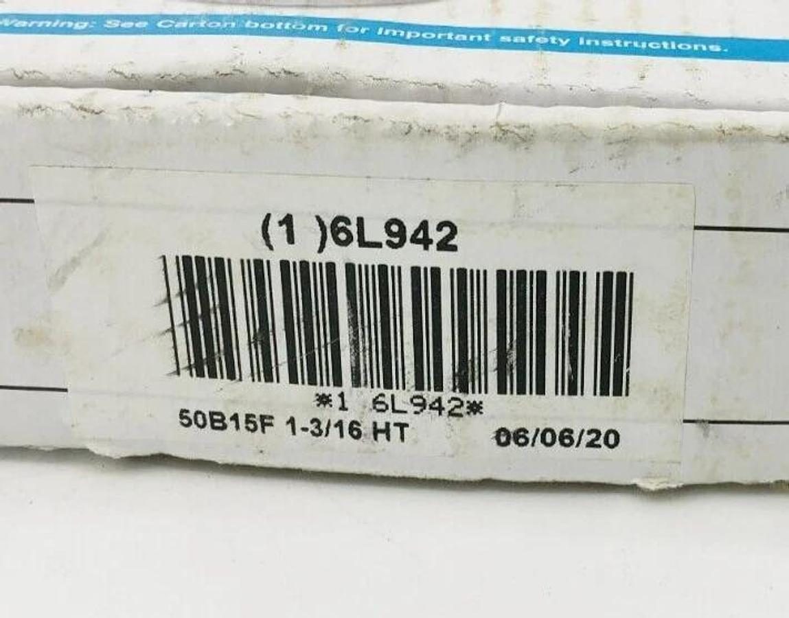 New Tsubaki 50B15F-1 3/16 Roller Chain Sprocket 6L942
