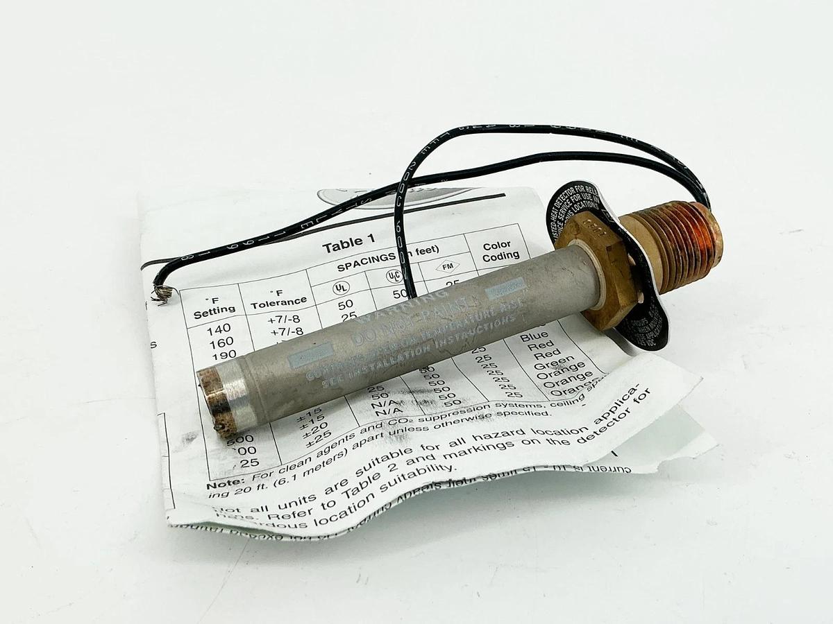New Kidde Fenwal 12-E27120-000-04-0T Fire Sensor 190F