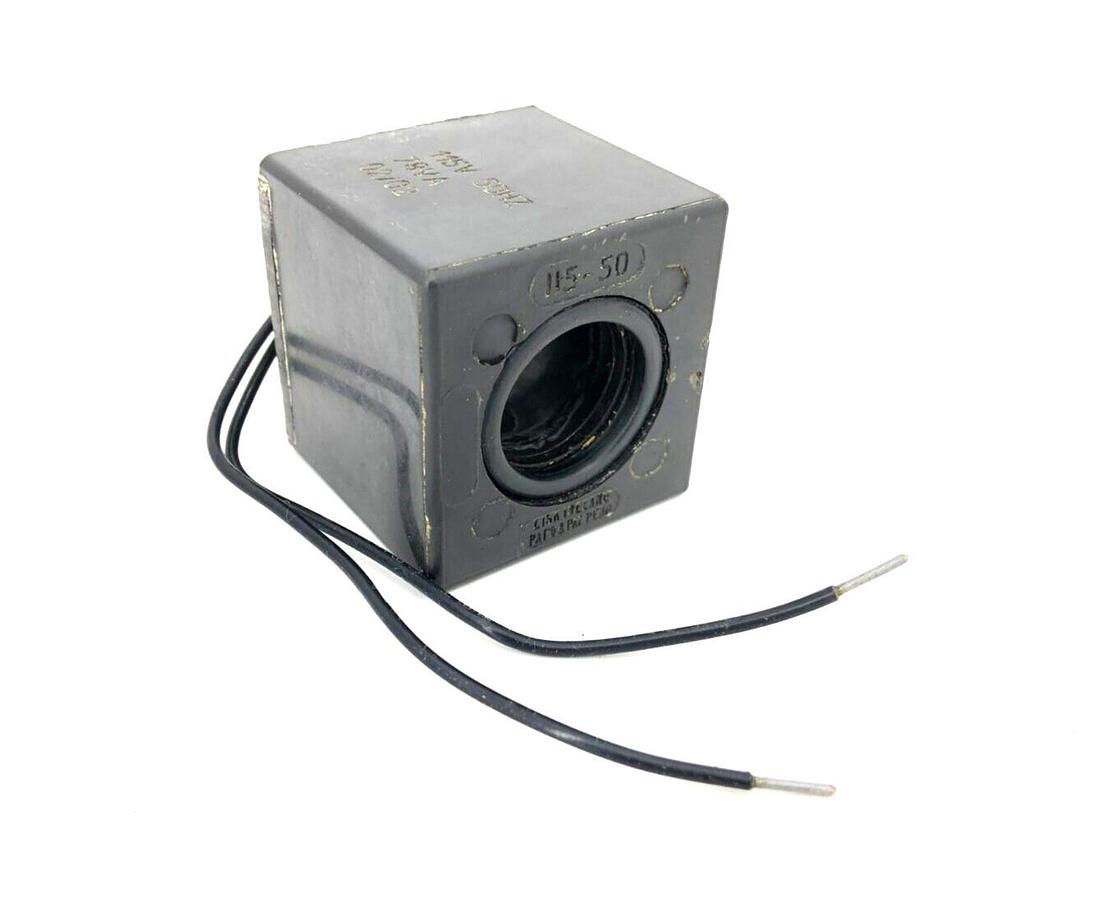 New G.W. Lisk Solenoid Coil 115V 50Hz 78VA 7/8" ID