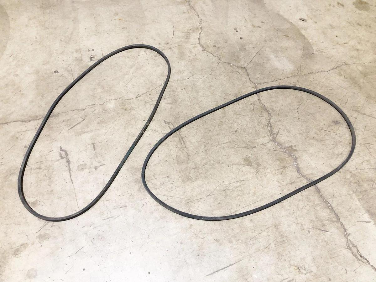 Lot of 2 New Carlisle BP105 Super Blue Ribbon V-Belts 21/32" x 108" - No Box