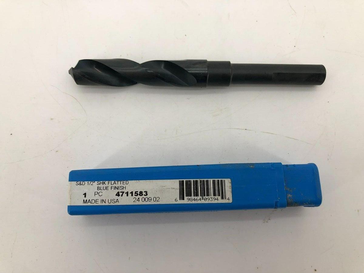 Used New Union Butterfield 47115831/2" Drive Silver & Deming SHK Flatted Drill Bit