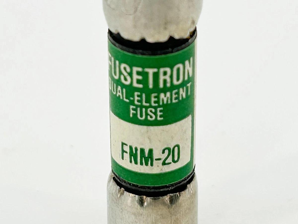 New Lot of 5 Bussmann FNM-20 DUal Element Time Delay 20A 250V