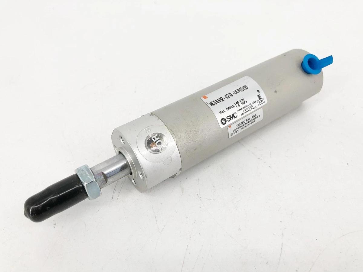 New SMC NCGBN32-0263-DUP00235 Air Cylinder 32mm Bore 2-1/4" Stroke - No Box