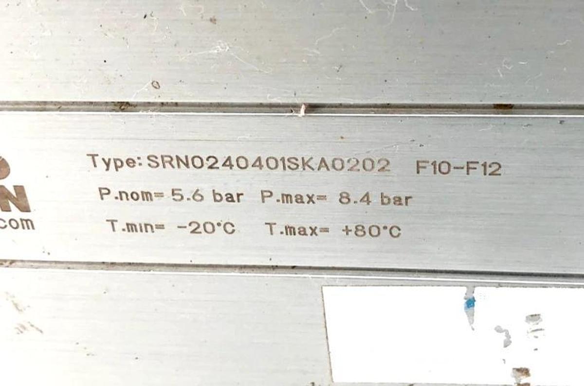 Used Assured Automation SRN0240401SKA0202 Actuator F10-F12 8.4 bar
