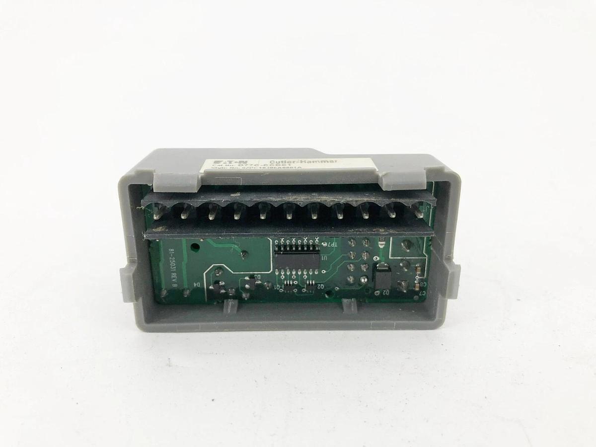Used Eaton Cutler Hammer D77C-CCDC1 Output Relay Module 24VDC Input