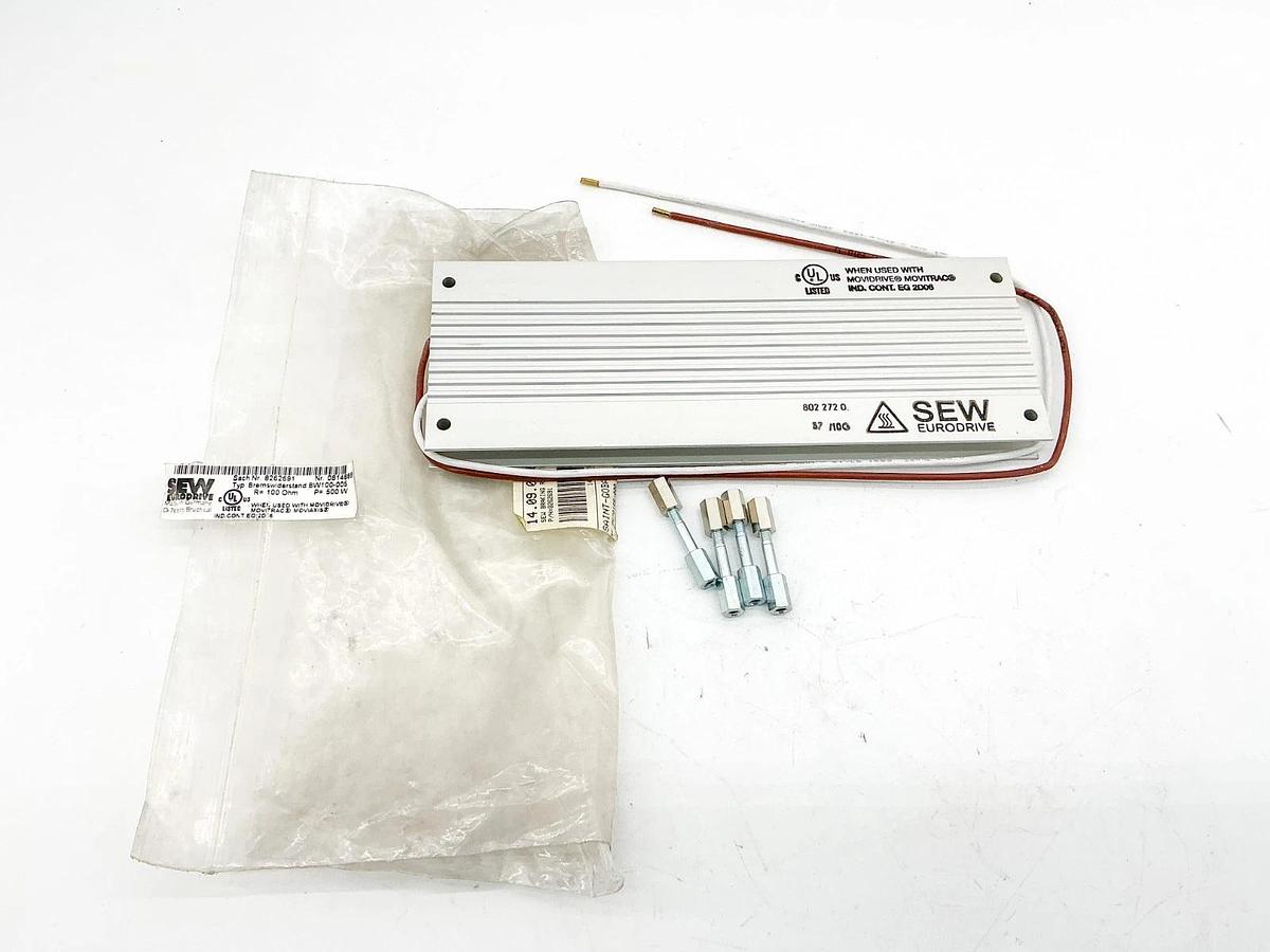 New SEW Eurodrive BW100-005 Brake Resistor 500W 100 ohm 8262691