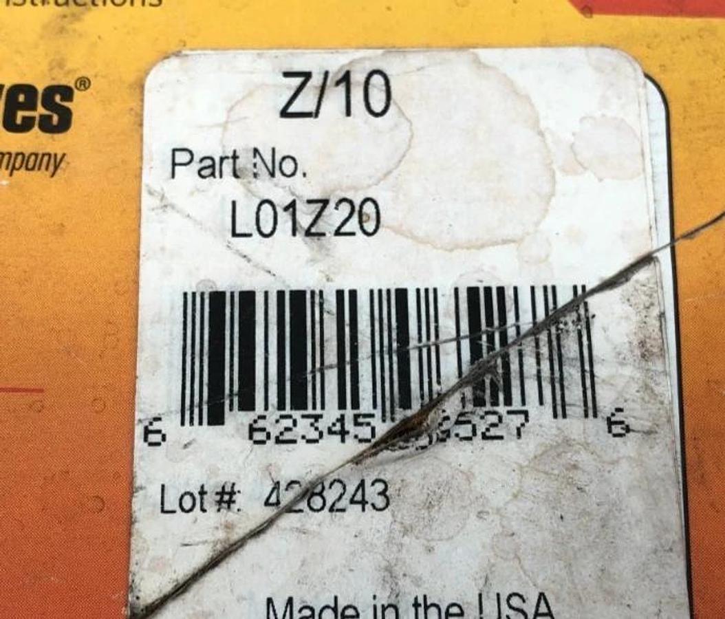 New Fenner Drives NuTLink L01Z20 V-Belt Z/10 3.75lb Reel - No Box