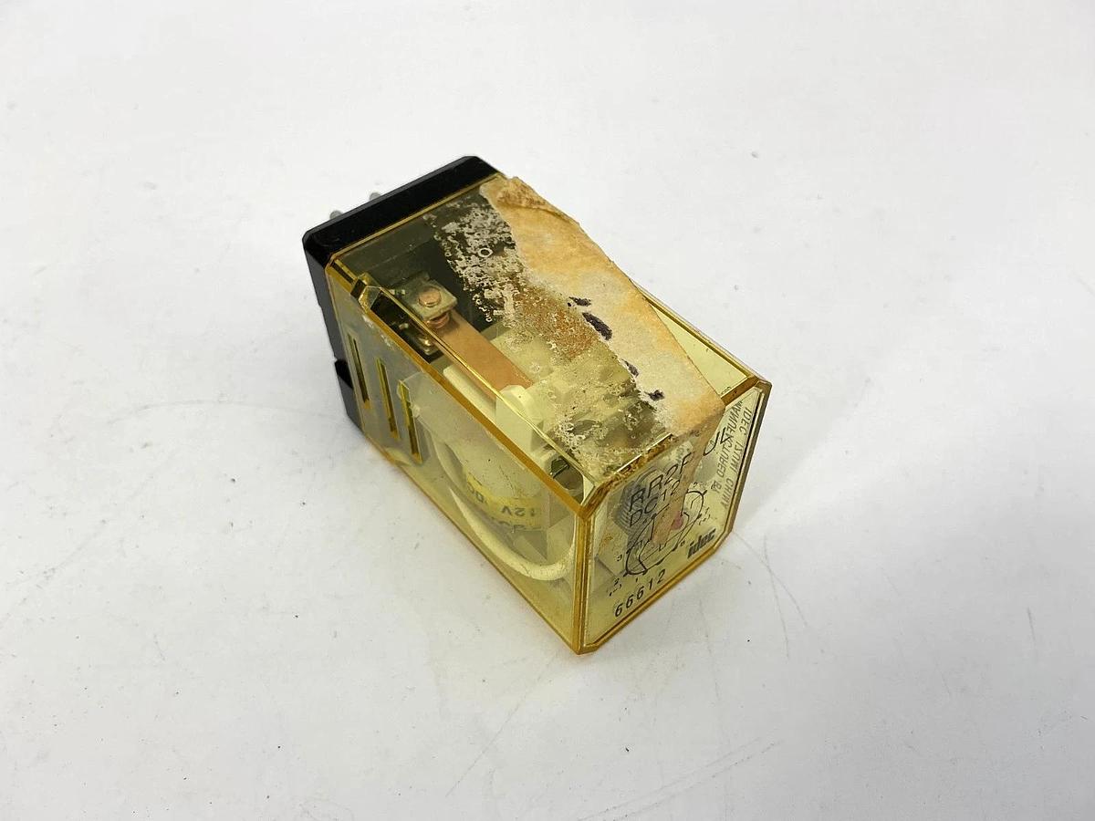 Used Lot of 4 IDEC RR2P-UL-DC12V Relay 2-Pole 8-Pin 12VDC Coil RR2P-UL