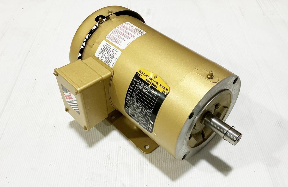 New Baldor CEM3554T-5 Electric Motor 1.5HP 575V 1760RPM 1.8A 3PH 35AA002M887G1