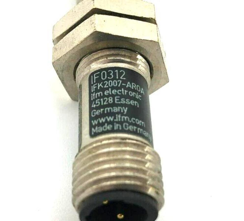 Used IFM Efector IF0312 Inductive Proximity Sensor 20 to 140VAC/DC, 2 Wire, 7mm