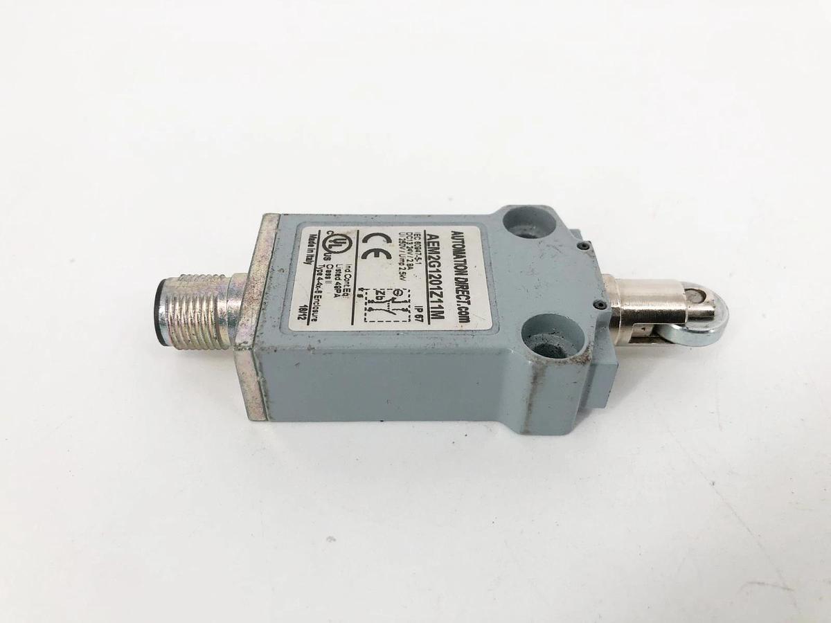 Used Automation Direct AEM2G1201Z11M Limit Switch 24V 2.8A