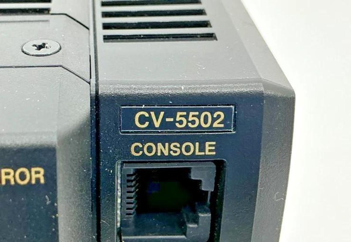 New Keyence CV-5502 Controller 24VDC 18-Inputs 24-Outputs CV5502