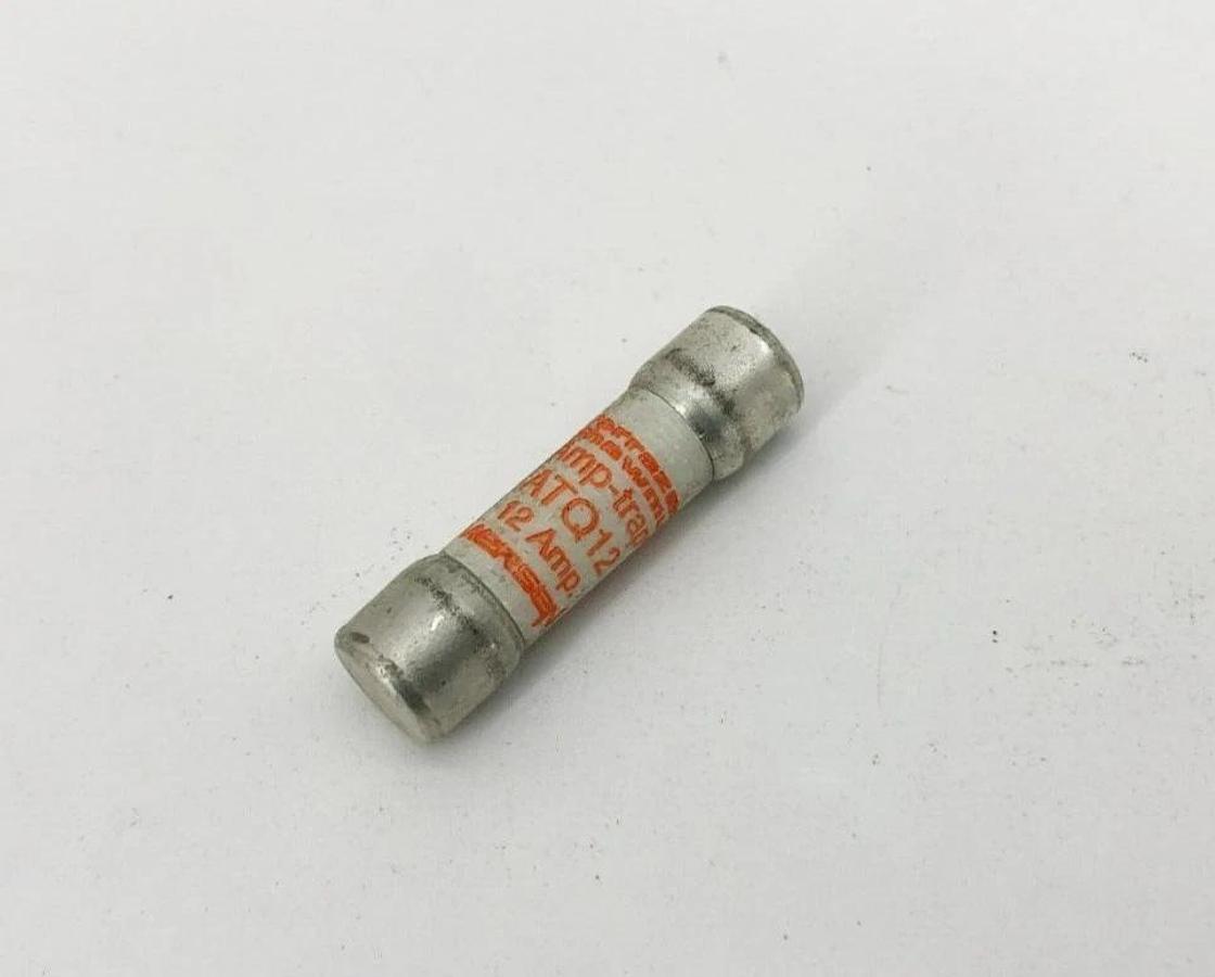 Lot of 4 New Ferraz Shawmut ATQ12 Time Delay Fuses 12 A 500VAC